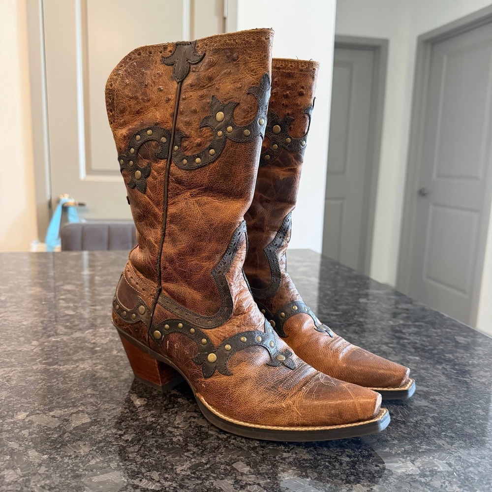Ariat Rogue Western Boots Brown Size Womens 6.5